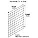 Wire Grid Merchandising Panel 3 X 3 Grid and Modified Harmonic Grid Option