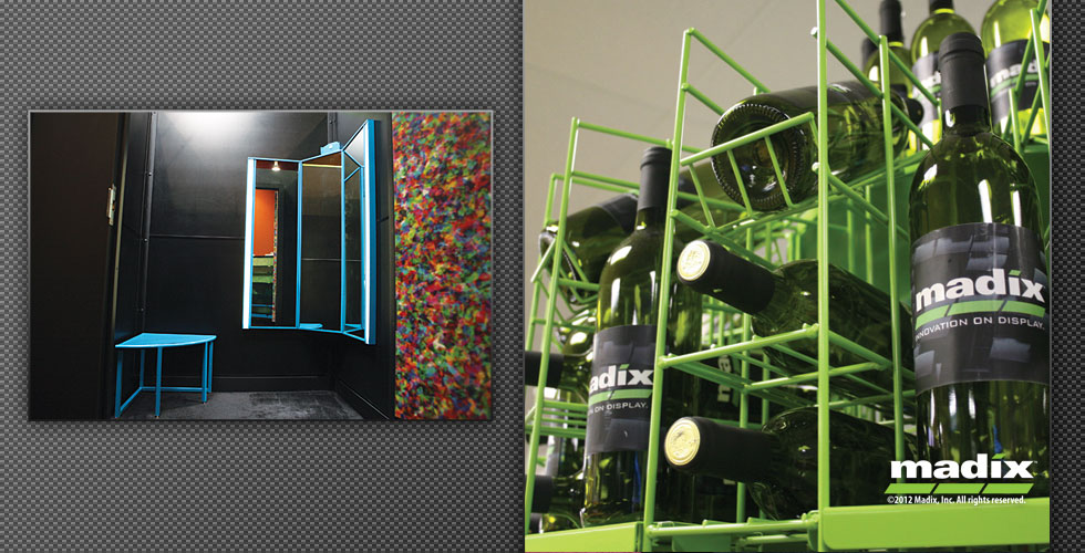 Madix Freestanding Displays