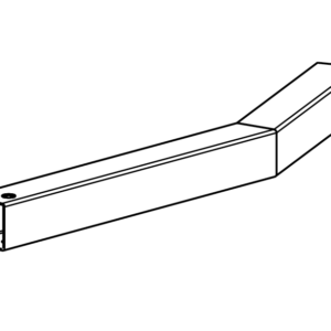 A-Frame Trailer Coupler Angled
