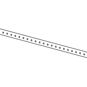 Crossbar with Perforations