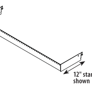 Crossbar with Perforations, Heavy-Duty