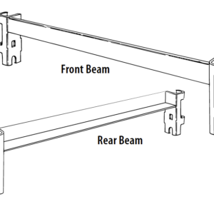 Dog Food Display Front/Rear Beam