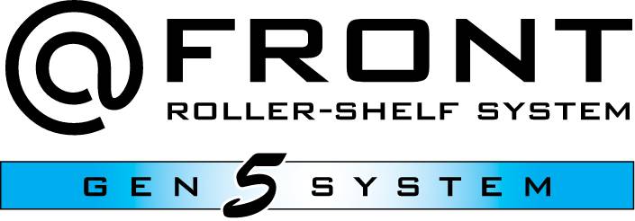 @Front Gen 5 retail shelving system logo