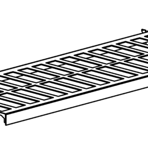 Galvanized Metal Shelf