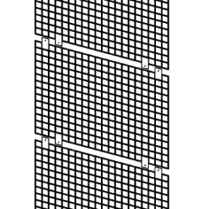 Pallet Rack Side Security Panel