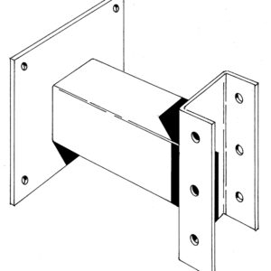 Pallet Rack Wall Mount Bracket