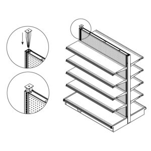Sign Base Basic Upright Mount