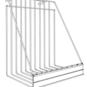 Shelf Extender Basket Displayer