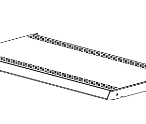 Tube Line Metal Shelf