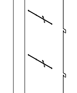 Tube Line Universal Pull-Out Demo Display End Panel
