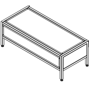 Vesta Fixture Display Table