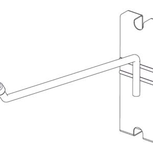 Wire Grid Peg Hook