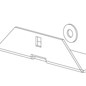 Wide Span Floor Anchor with Nut & Bolt