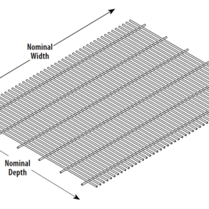 Wide Span Wire Grid Deck, 1 x 6