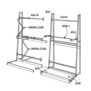 A-Frame Stop Set