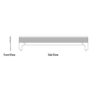 @Front Shelf Metal Divider