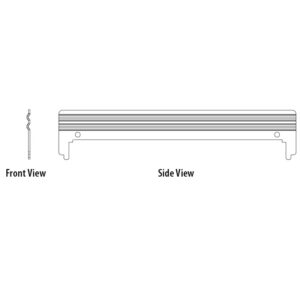 @Front Shelf Metal Divider