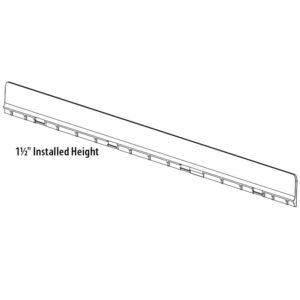 @Front Shelf Plastic Front