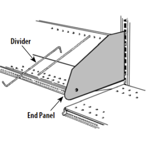 Bookshelf End Panel