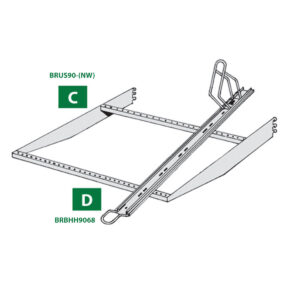 Upper Bike Shelf Bracket