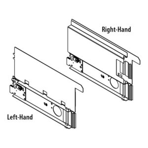 Base Shoe Straight-In Locking, Two Height