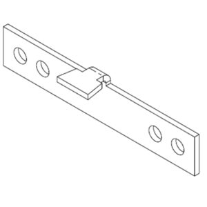 Basic Upright Wall Mount Support Bracket