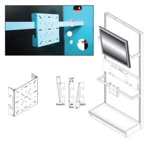 TV Mount for Crossbar