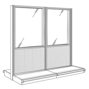 Combination Back Panel Retaining System