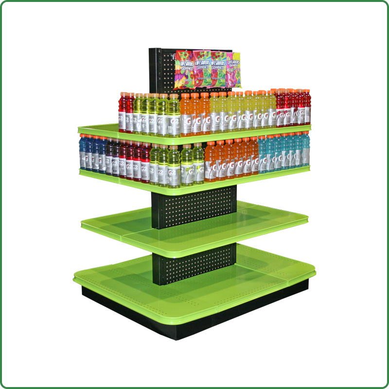 Freestanding display fixtures catalog cover