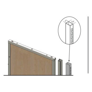 Fitting Room Outside Tube Mount
