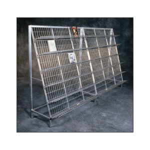 Freestanding 6-Level Wire DVD Rack