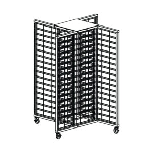 4-Way Rolling Wire Display