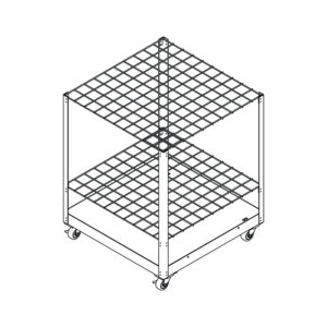 Golf Shaft Rolling Rack