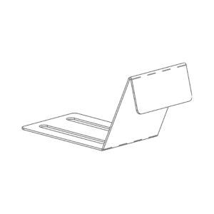 LEDge Light Deck Support Mounting Clip