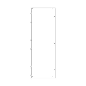 Security Cabinet Metal Side Panel