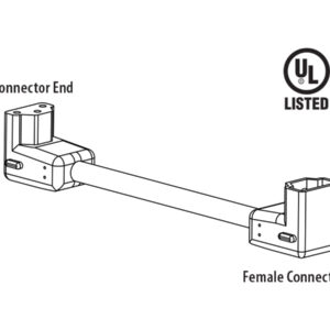 Lumelift HO LED Shelf Connector Cord, 90°
