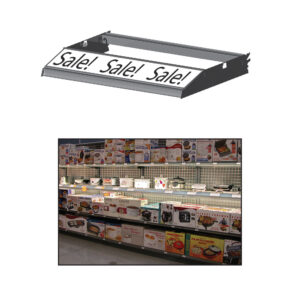 Lighted Upper Shelf Assembly Step Back Shelf