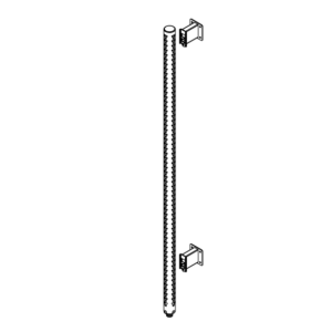 Luxe Wall Outrigger Upright & Bracket