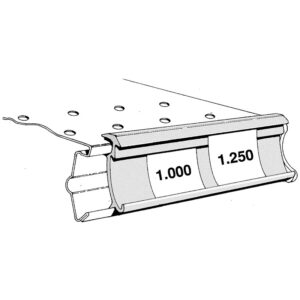 Two Position Tag Molding (M17)
