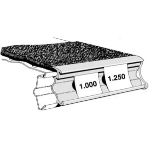 Two Position Tag Molding (M19)