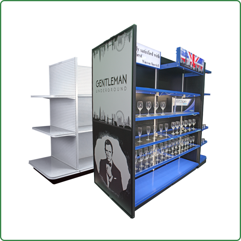 Maxi Line gondola shelving catalog cover