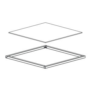 Metal Display Tower Extra Shelf