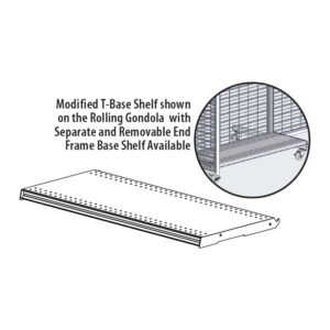 Modified T-Rack Base Shelf