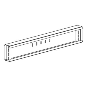 Open Back Stiffener with Center Slot