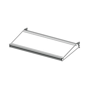 Produce Shelf, 3-Position, 30° Downtilt