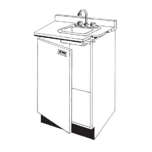 Pharmacy Wood Sink Unit