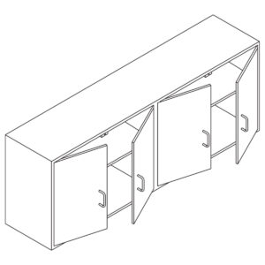 Prescription Work Wall Cabinet