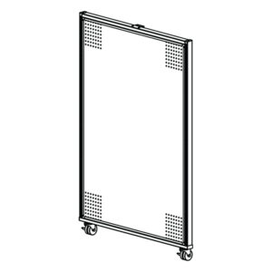 Rolling Gondola Upright Feature End