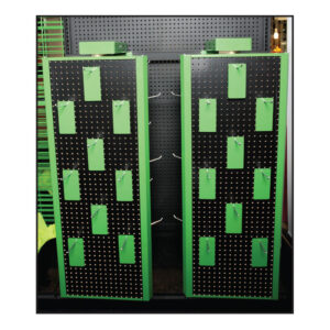 Three-Sided Rotating Display