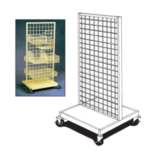 Seasonal Grid Fixture On Casters